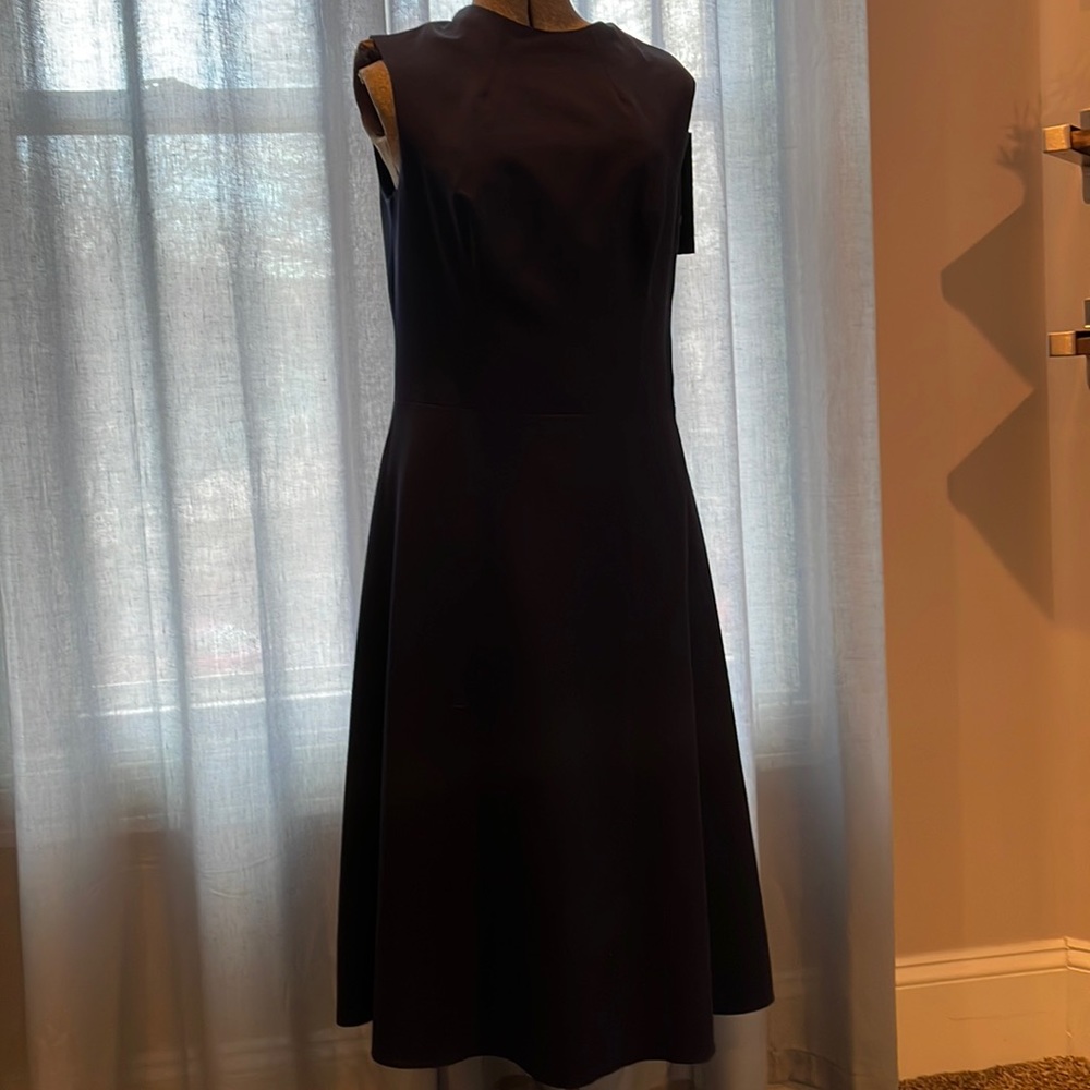 Blue work dress